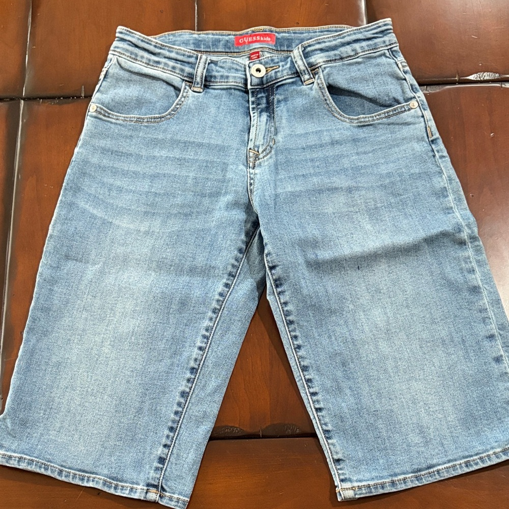 Guess Kids Blue Jean Shorts